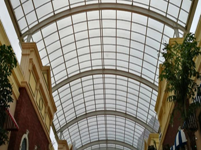 岑溪屋面网架顶棚吊装方案